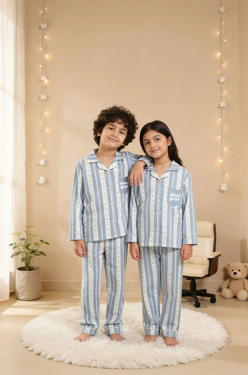 Mini Boss PJ Set House of Comfort