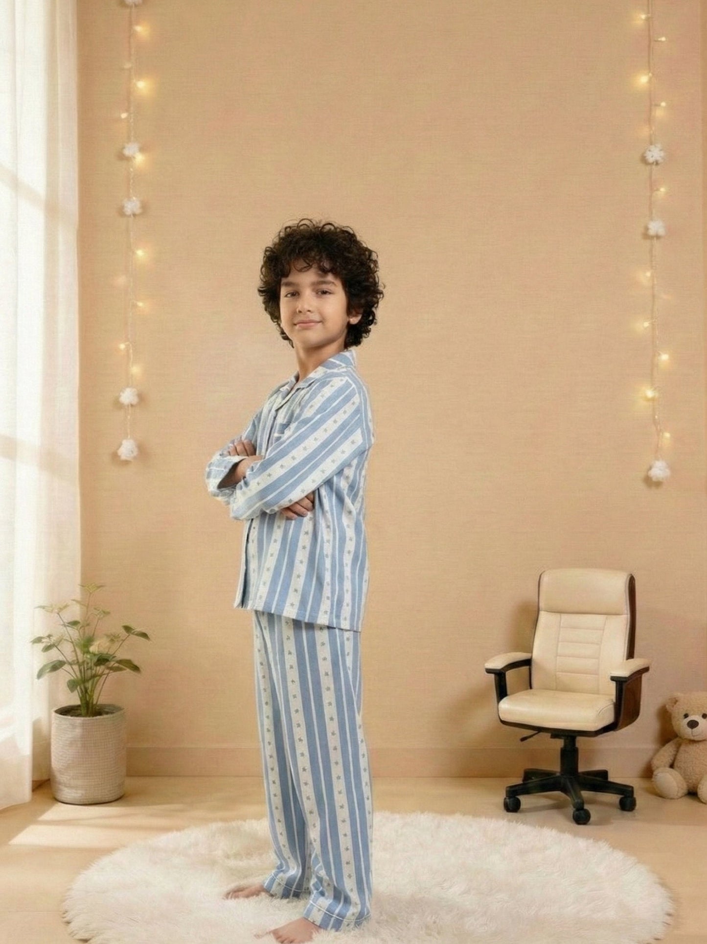 Mini Boss PJ Set House of Comfort