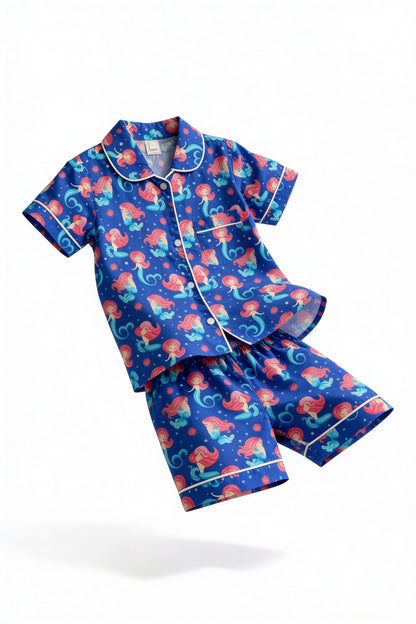 Mystical Mermaid Shorts Set House of Comfort