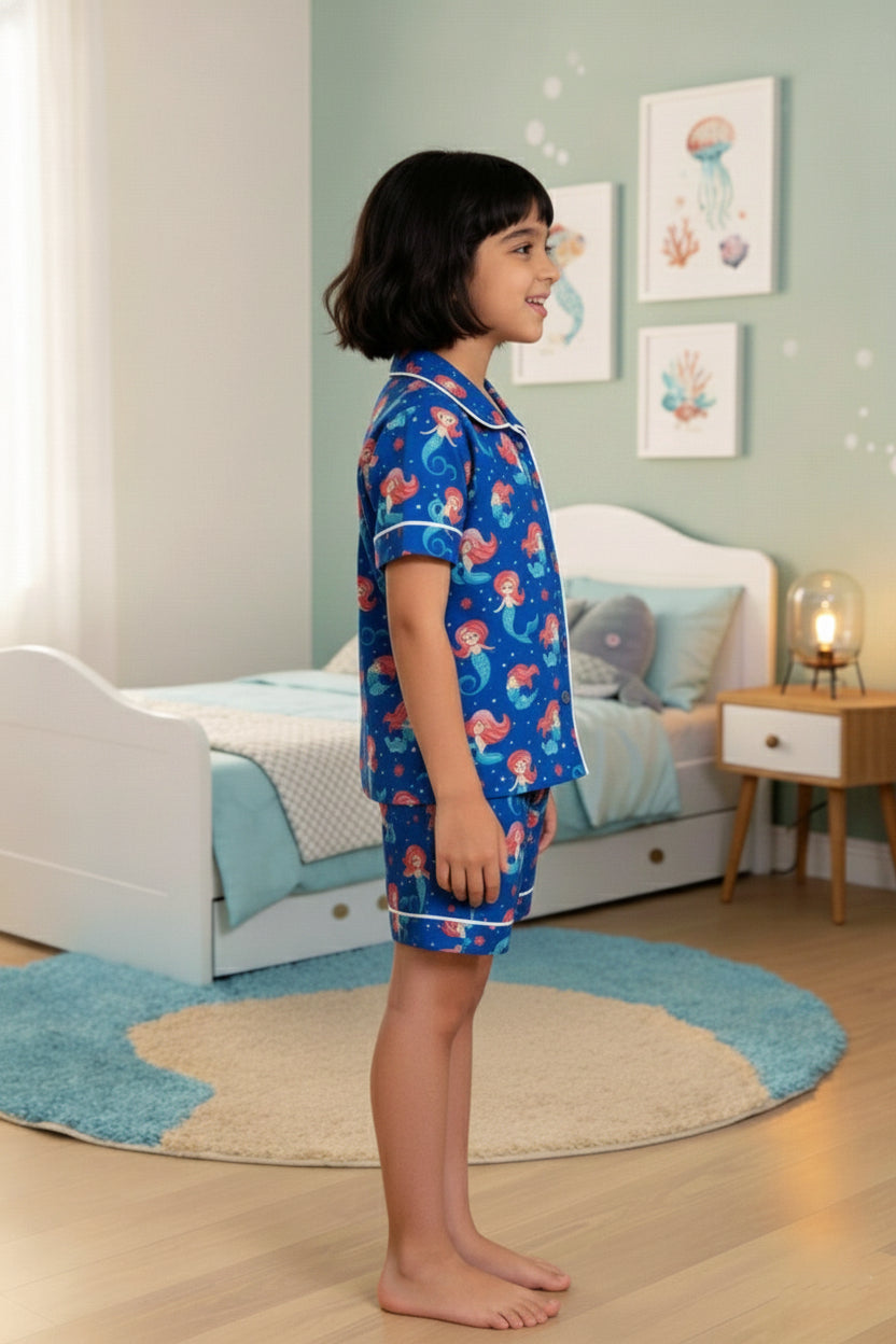 Mystical Mermaid Shorts Set House of Comfort