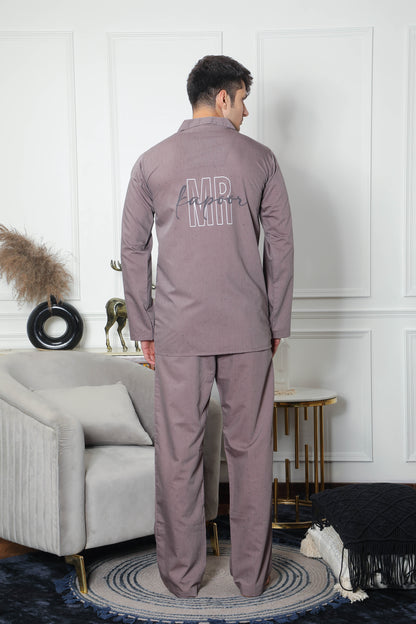 Personalised Couple PJ Set- Male thehouseofcomfort