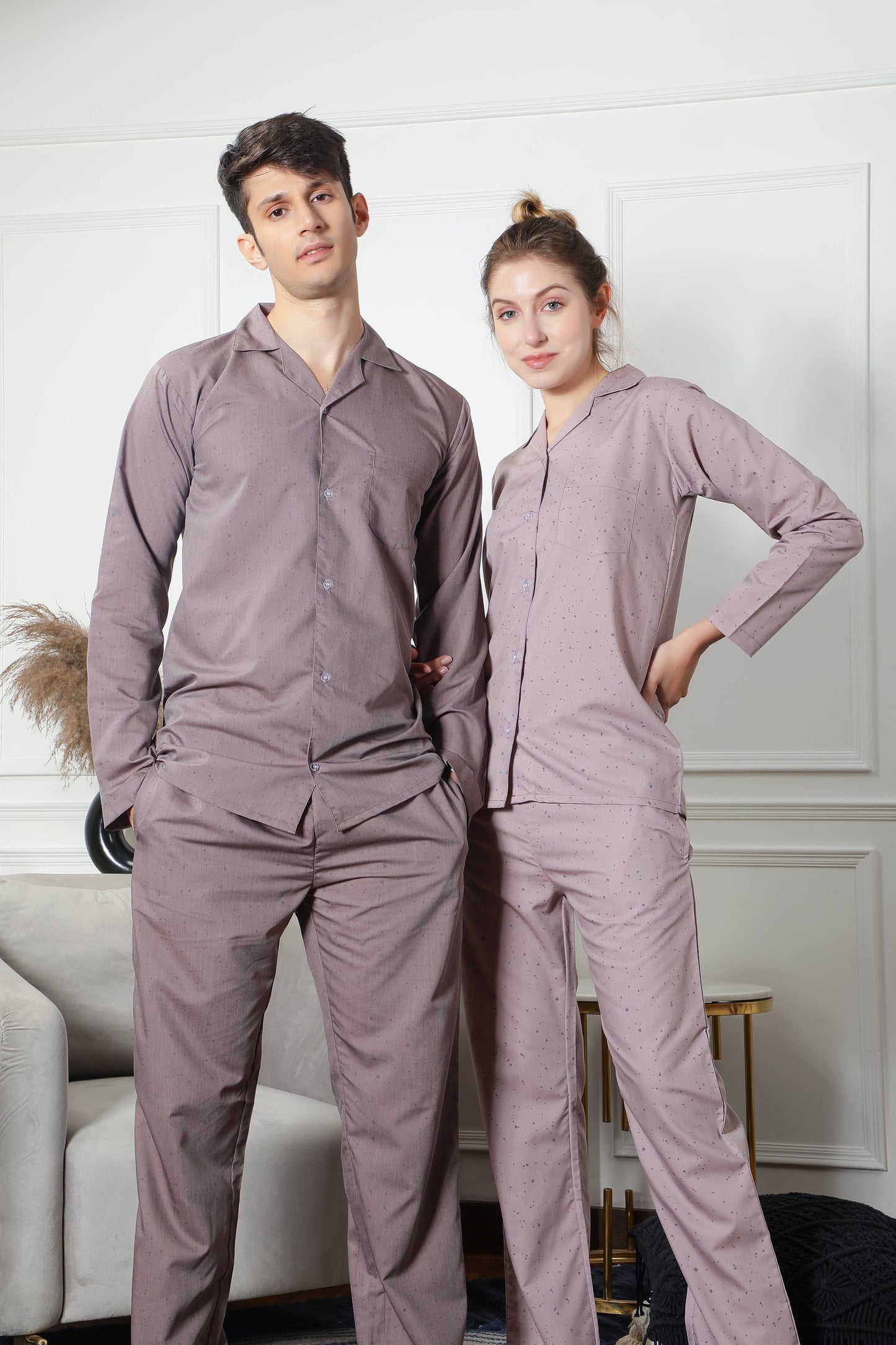 Personalised Couple PJ Set- Male thehouseofcomfort