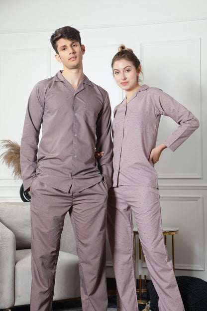 Personalised Couple PJ Set- Male thehouseofcomfort