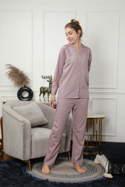 Personalised Couple PJ Set- Female thehouseofcomfort