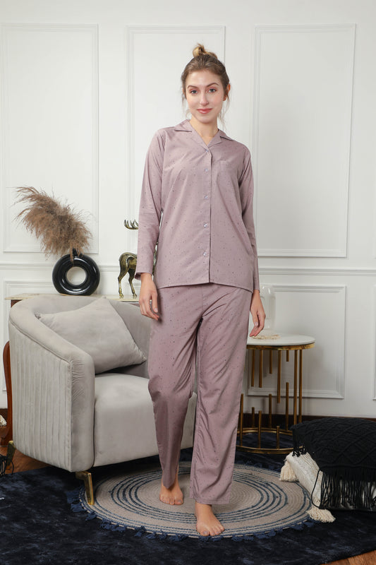 Personalised Couple PJ Set- Female thehouseofcomfort