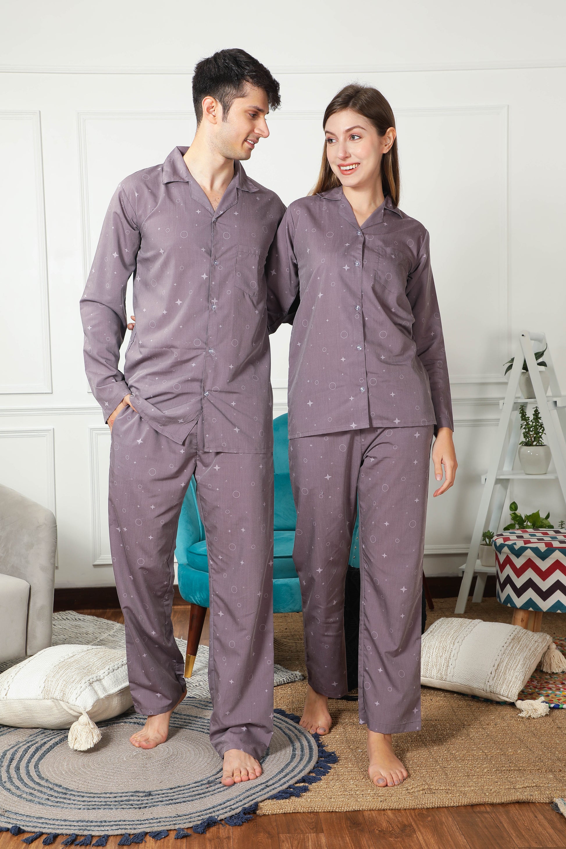 The Sleep Experts Couple PJ Set- Male thehouseofcomfort