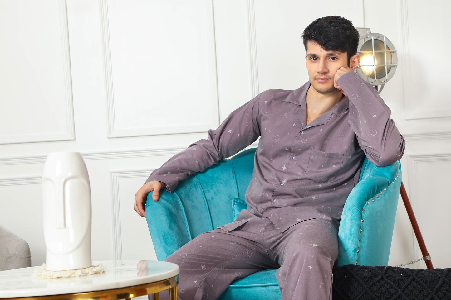 The Sleep Experts Couple PJ Set- Male thehouseofcomfort