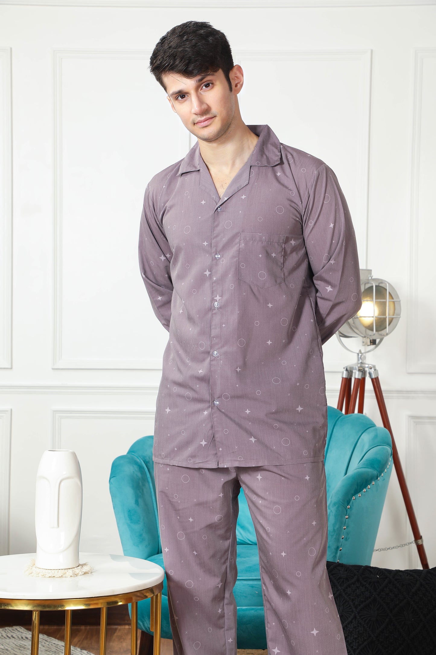The Sleep Experts Couple PJ Set- Male thehouseofcomfort