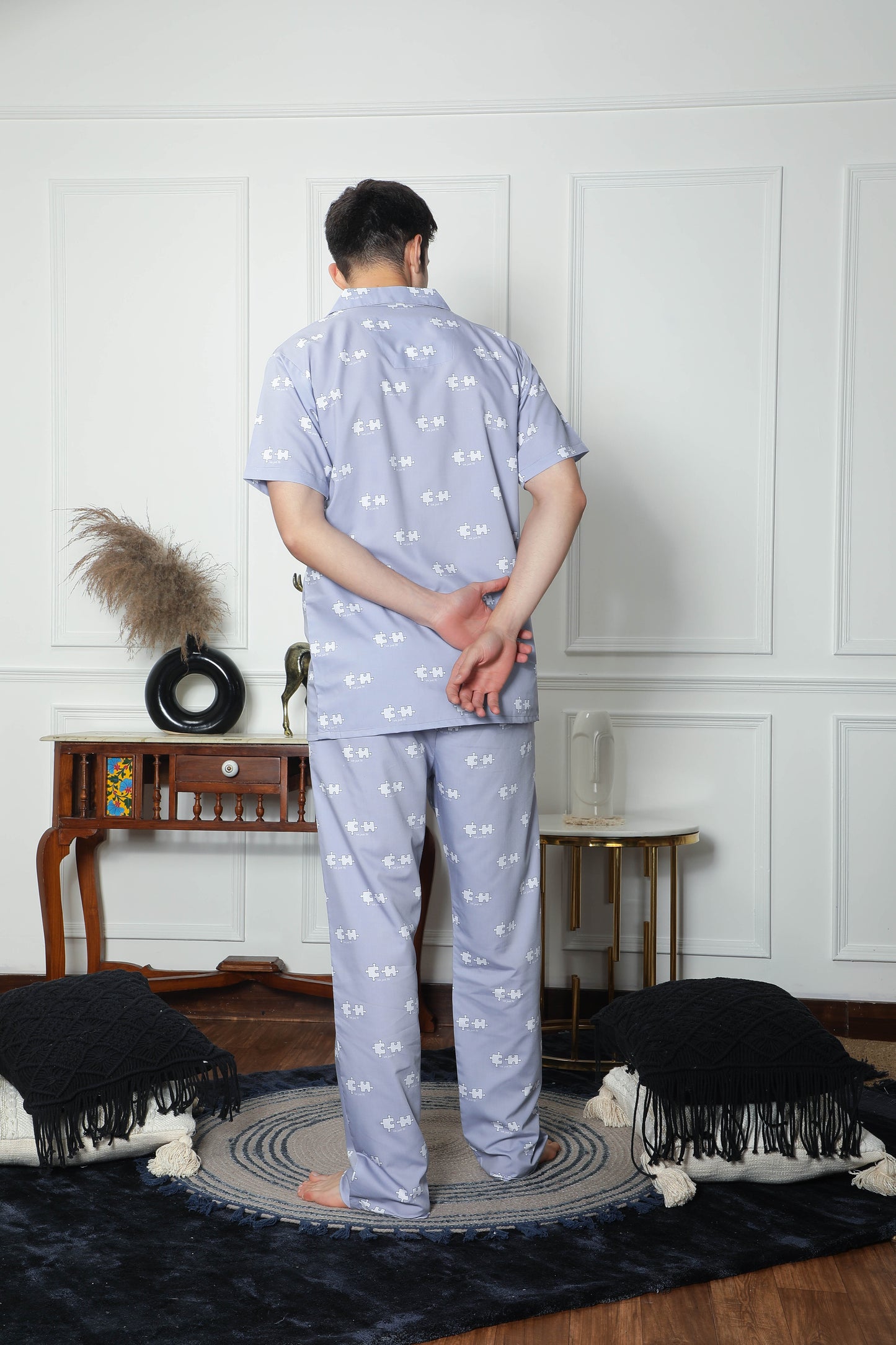 The Made for Each Other Couple PJ Set- Male thehouseofcomfort