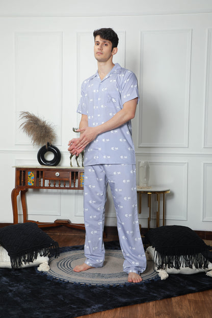 The Made for Each Other Couple PJ Set- Male thehouseofcomfort