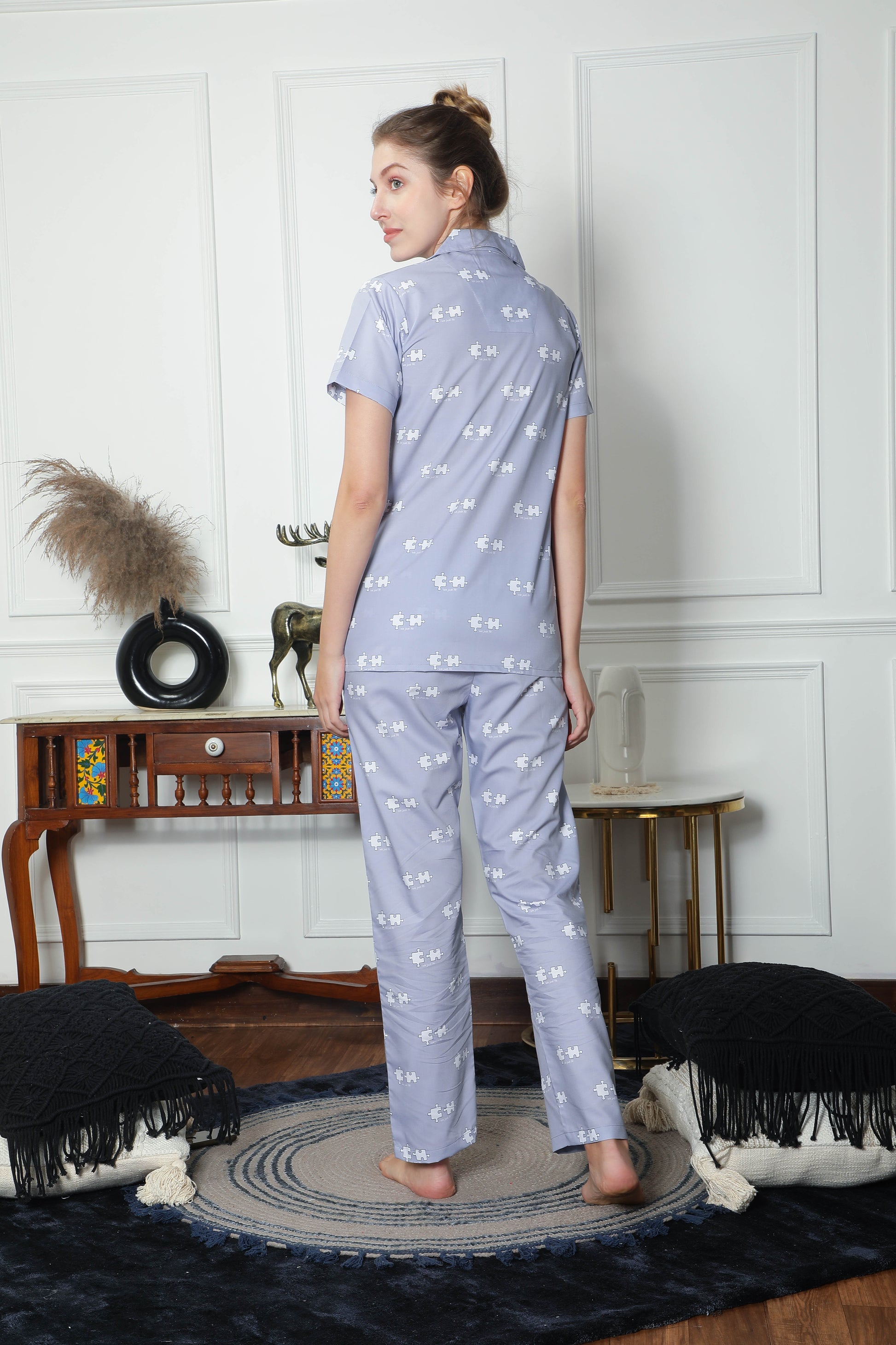 The Made for Each Other Couple PJ Set- Female thehouseofcomfort