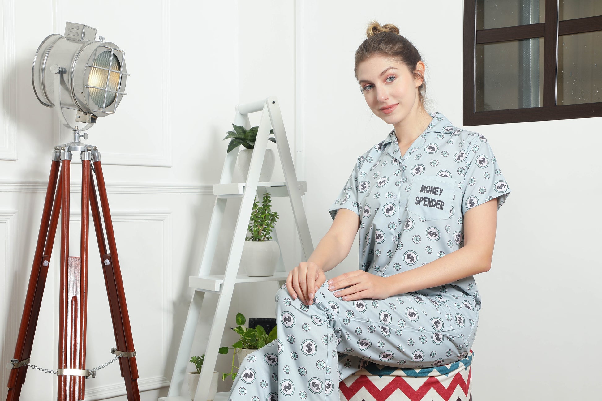 Money Spender PJ Set- Female thehouseofcomfort