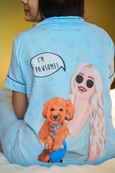 Pawsome Awesome Pyjama Set thehouseofcomfort