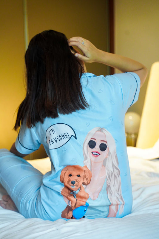 Pawsome Awesome Pyjama Set thehouseofcomfort